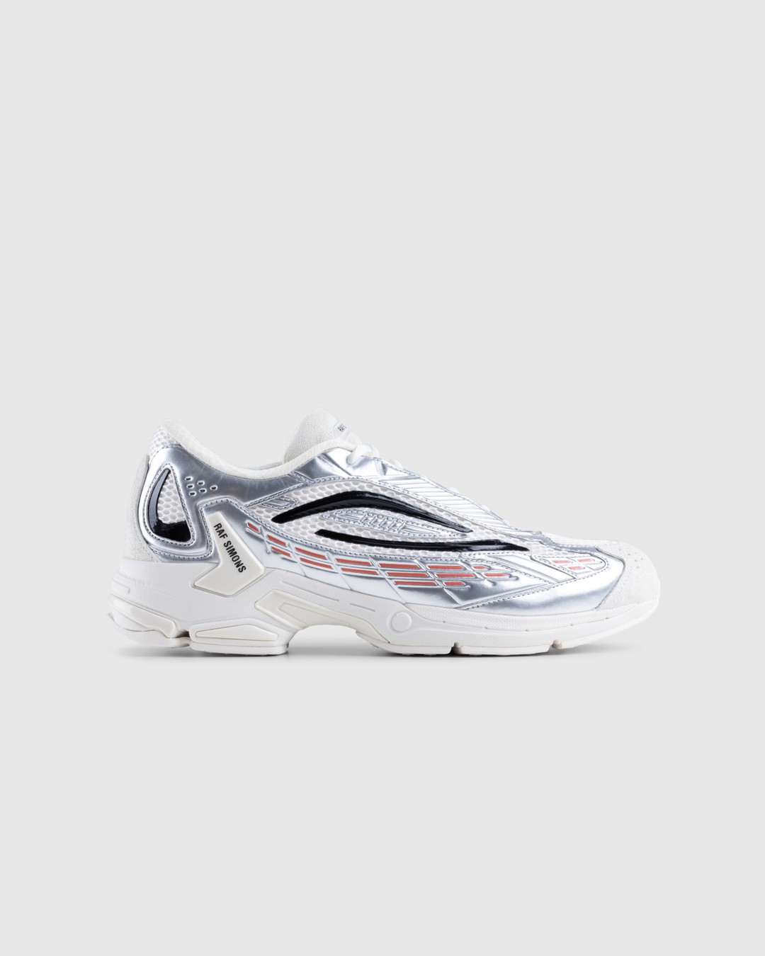 White and silver raf simons hot sale